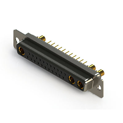 628-25W3224-4N1 by EDAC Inc. - CONNECTOR D-SUB RCPT 25POS VERT SLDR
