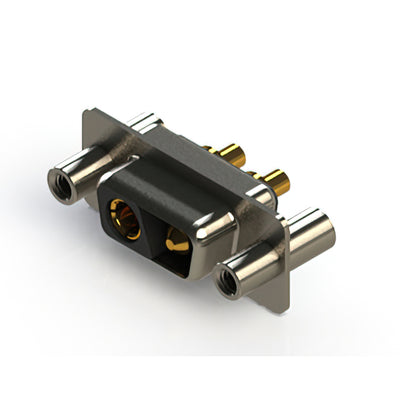 628-2WK2224-2N4 by EDAC Inc. - CONNECTOR D-SUB RCPT 2POS VERT SLDR