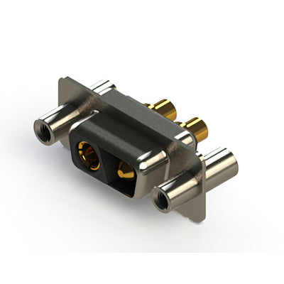 628-2WK2224-4NC by EDAC Inc. - CONNECTOR D-SUB RCPT 2POS VERT SLDR