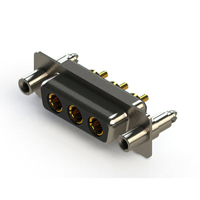 628-3W3-224-1TE by EDAC Inc. - CONNECTOR D-SUB RCPT 3POS VERT SLDR