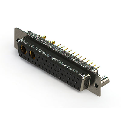 628-43W2224-1TB by EDAC Inc. - CONNECTOR D-SUB RCPT 43POS VERT SLDR
