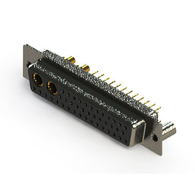 628-43W2224-2N3 by EDAC Inc. - CONNECTOR D-SUB RCPT 43POS VERT SLDR