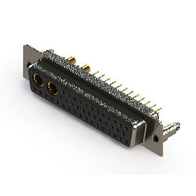 628-43W2224-2T5 by EDAC Inc. - CONNECTOR D-SUB RCPT 43POS VERT SLDR