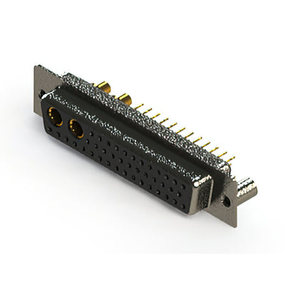 628-43W2224-3TB by EDAC Inc. - CONNECTOR D-SUB RCPT 43POS VERT SLDR