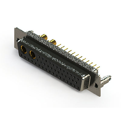 628-43W2224-4TD by EDAC Inc. - CONNECTOR D-SUB RCPT 43POS VERT SLDR