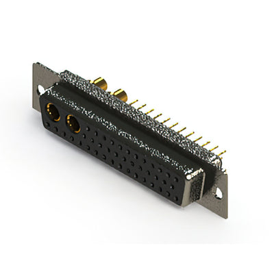 628-43W2624-4N1 by EDAC Inc. - CONNECTOR D-SUB RCPT 43POS VERT SLDR