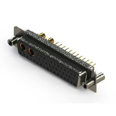 628-43W2624-4NC by EDAC Inc. - CONNECTOR D-SUB RCPT 43POS VERT SLDR