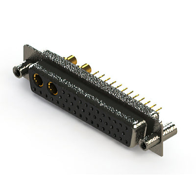 628-43W2624-4T4 by EDAC Inc. - CONNECTOR D-SUB RCPT 43POS VERT SLDR