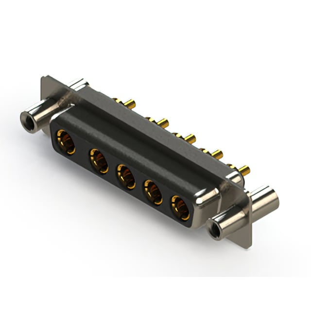 628-5W5-224-1NC by EDAC Inc. - CONNECTOR D-SUB RCPT 5POS VERT SLDR