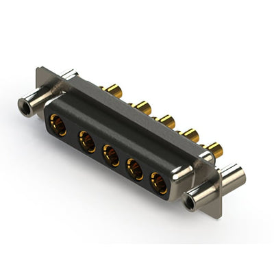 628-5W5-224-3TC by EDAC Inc. - CONNECTOR D-SUB RCPT 5POS VERT SLDR