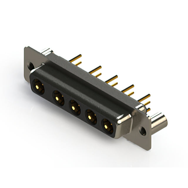 628-5W5-624-7NB by EDAC Inc. - CONNECTOR D-SUB RCPT 5POS VERT SLDR