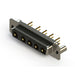 628-5W5-624-7NB by EDAC Inc. - CONNECTOR D-SUB RCPT 5POS VERT SLDR
