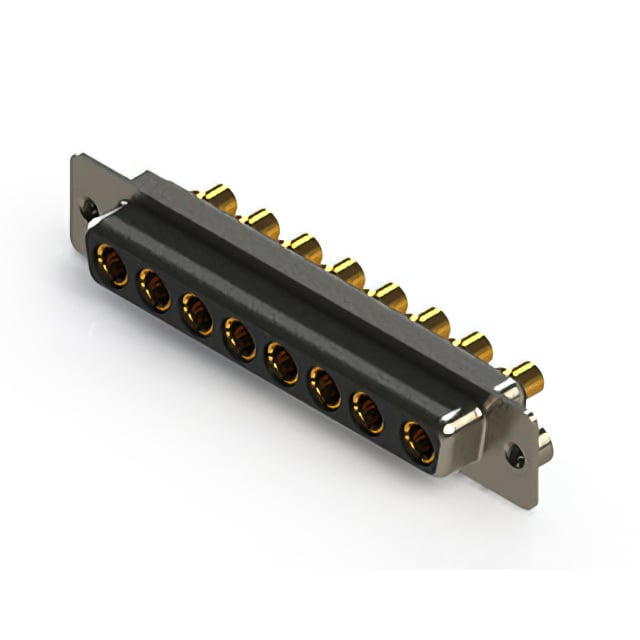 628-8W8-624-4NA by EDAC Inc. - CONNECTOR D-SUB RCPT 8POS VERT SLDR