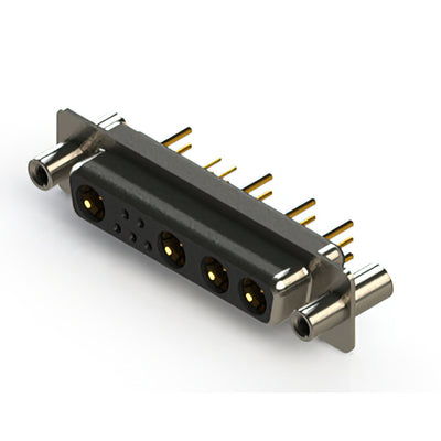 628-9W4-224-7TC by EDAC Inc. - CONNECTOR D-SUB RCPT 9POS VERT SLDR