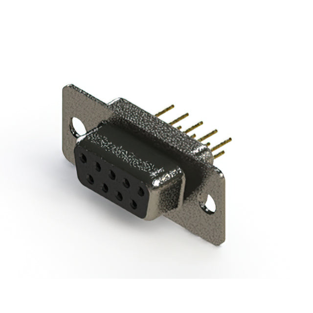 628-M09-221-BN1 by EDAC Inc. - 628M SERIES VERTICAL D-SUB RECEP