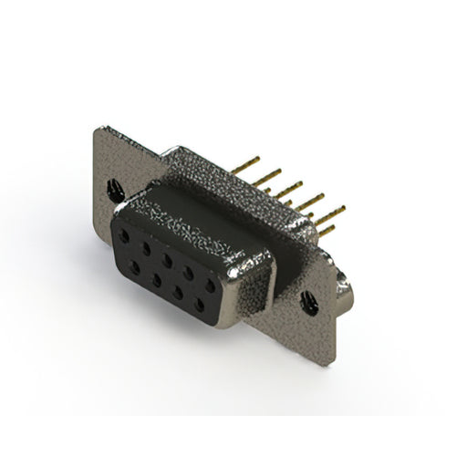 628-M09-221-BT2 by EDAC Inc. - 628M SERIES VERTICAL D-SUB RECEP