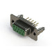 628-M09-221-GT5 by EDAC Inc. - 628M SERIES VERTICAL D-SUB RECEP