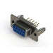 628-M09-221-LT5 by EDAC Inc. - 628M SERIES VERTICAL D-SUB RECEP