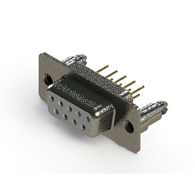 628-M09-221-WN5 by EDAC Inc. - 628M SERIES VERTICAL D-SUB RECEP