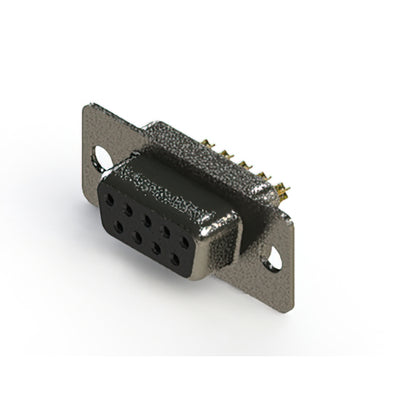 628-M09-222-BT1 by EDAC Inc. - 628M SERIES VERTICAL D-SUB RECEP