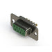 628-M09-222-GN1 by EDAC Inc. - 628M SERIES VERTICAL D-SUB RECEP