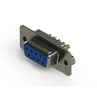 628-M09-222-LN2 by EDAC Inc. - 628M SERIES VERTICAL D-SUB RECEP
