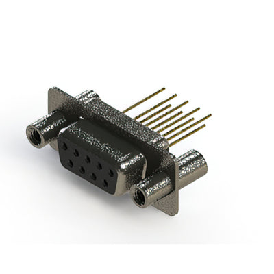 628-M09-223-BN4 by EDAC Inc. - CONNECTOR D-SUB RCPT 9POS VERT SLDR