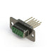 628-M09-223-GN1 by EDAC Inc. - CONNECTOR D-SUB RCPT 9POS VERT SLDR