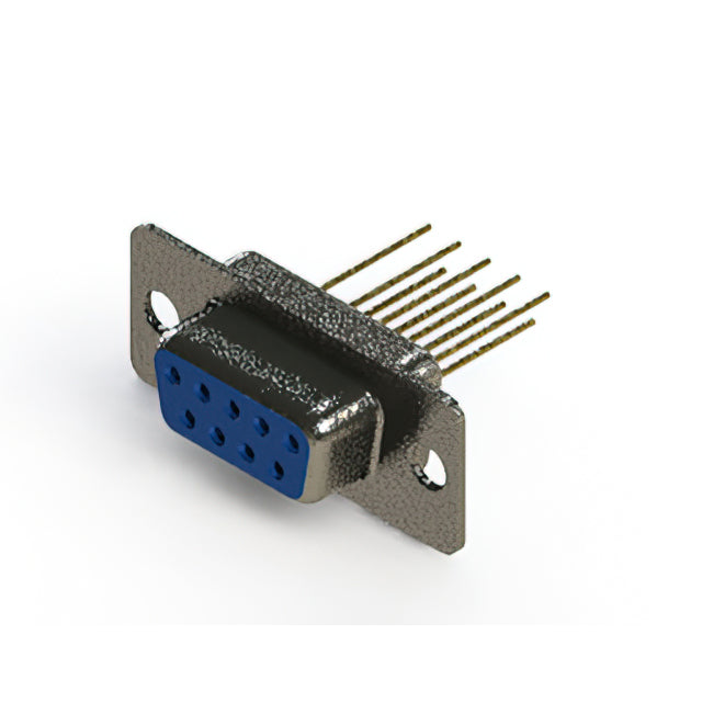 628-M09-223-LT1 by EDAC Inc. - CONNECTOR D-SUB RCPT 9POS VERT SLDR