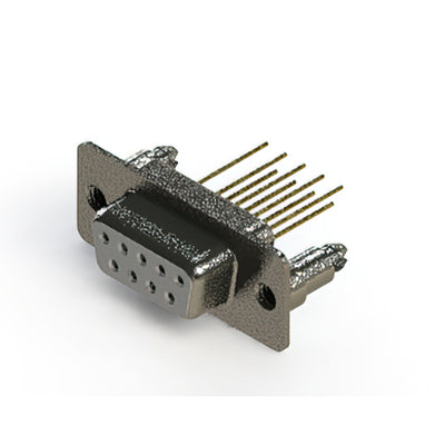 628-M09-223-WN5 by EDAC Inc. - CONNECTOR D-SUB RCPT 9POS VERT SLDR