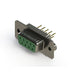 628-M09-321-GN2 by EDAC Inc. - 628M SERIES VERTICAL D-SUB RECEP