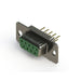 628-M09-321-GT1 by EDAC Inc. - 628M SERIES VERTICAL D-SUB RECEP