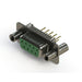 628-M09-321-GT4 by EDAC Inc. - 628M SERIES VERTICAL D-SUB RECEP