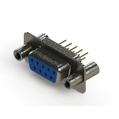 628-M09-321-LN4 by EDAC Inc. - 628M SERIES VERTICAL D-SUB RECEP