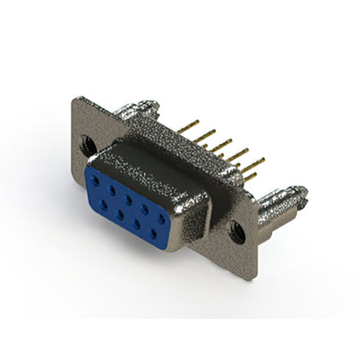 628-M09-321-LN5 by EDAC Inc. - 628M SERIES VERTICAL D-SUB RECEP