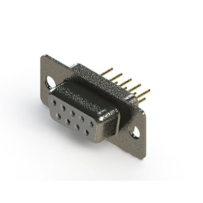 628-M09-321-WN1 by EDAC Inc. - 628M SERIES VERTICAL D-SUB RECEP