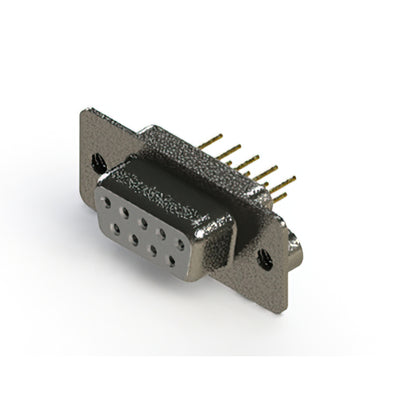 628-M09-321-WN2 by EDAC Inc. - 628M SERIES VERTICAL D-SUB RECEP