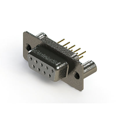 628-M09-321-WN3 by EDAC Inc. - 628M SERIES VERTICAL D-SUB RECEP