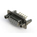 628-M09-321-WT6 by EDAC Inc. - 628M SERIES VERTICAL D-SUB RECEP