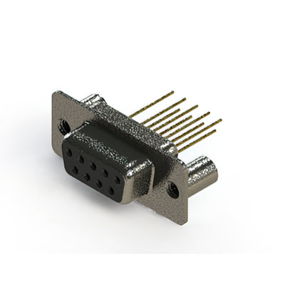 628-M09-323-BN3 by EDAC Inc. - CONNECTOR D-SUB RCPT 9POS VERT SLDR