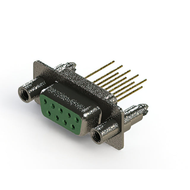 628-M09-323-GT6 by EDAC Inc. - CONNECTOR D-SUB RCPT 9POS VERT SLDR