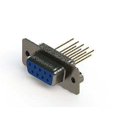 628-M09-323-LT2 by EDAC Inc. - CONNECTOR D-SUB RCPT 9POS VERT SLDR