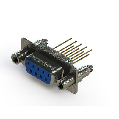 628-M09-323-LT6 by EDAC Inc. - CONNECTOR D-SUB RCPT 9POS VERT SLDR