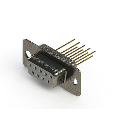 628-M09-323-WN1 by EDAC Inc. - CONNECTOR D-SUB RCPT 9POS VERT SLDR