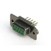 628-M09-621-GN2 by EDAC Inc. - 628M SERIES VERTICAL D-SUB RECEP