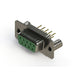 628-M09-621-GN3 by EDAC Inc. - 628M SERIES VERTICAL D-SUB RECEP