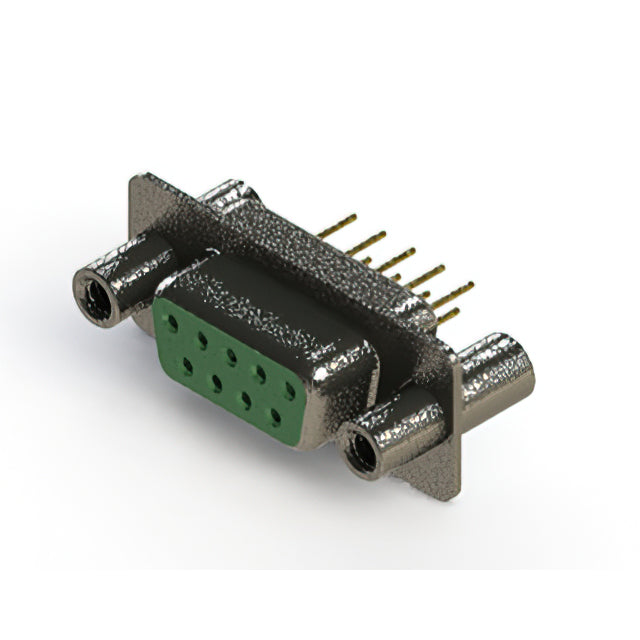 628-M09-621-GN4 by EDAC Inc. - 628M SERIES VERTICAL D-SUB RECEP