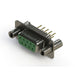 628-M09-621-GN4 by EDAC Inc. - 628M SERIES VERTICAL D-SUB RECEP