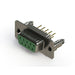 628-M09-621-GN5 by EDAC Inc. - 628M SERIES VERTICAL D-SUB RECEP