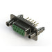 628-M09-621-GT6 by EDAC Inc. - 628M SERIES VERTICAL D-SUB RECEP